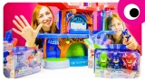 Герои в масках! Новый игровой набор штаб супергероев  PJ MASKS!