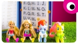 Куклы Челси и My Little Pony учат Алфавит с Коалой